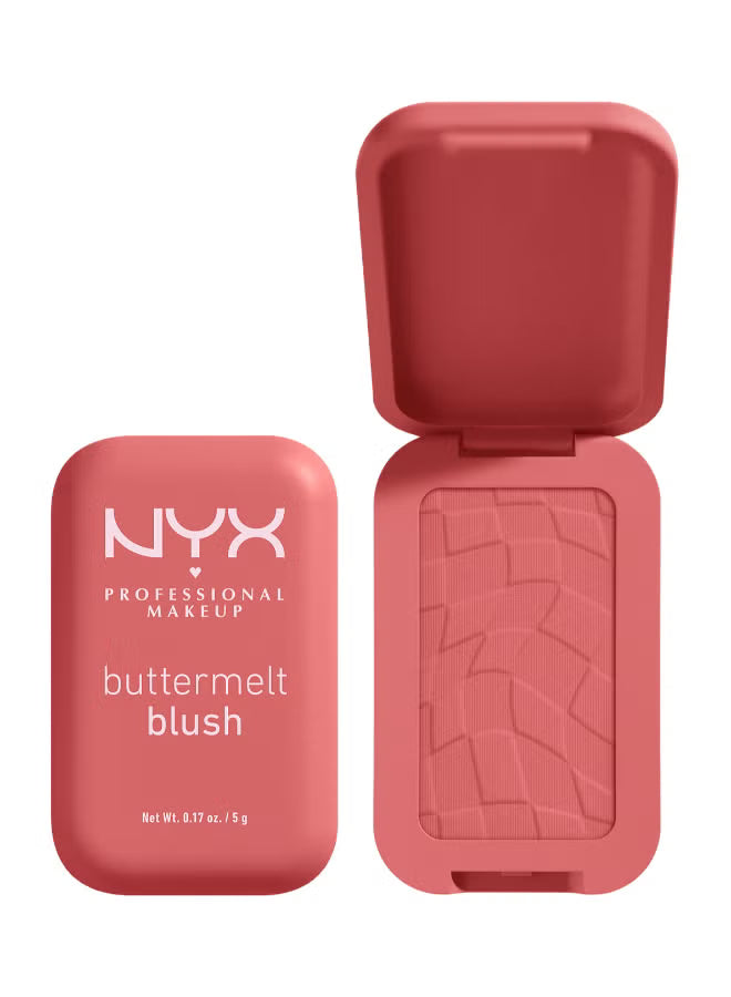 Buttermelt Blush, Powder Blush, Up To 12 H Wear, Fade & Transfer Resistant, Feeling Butta