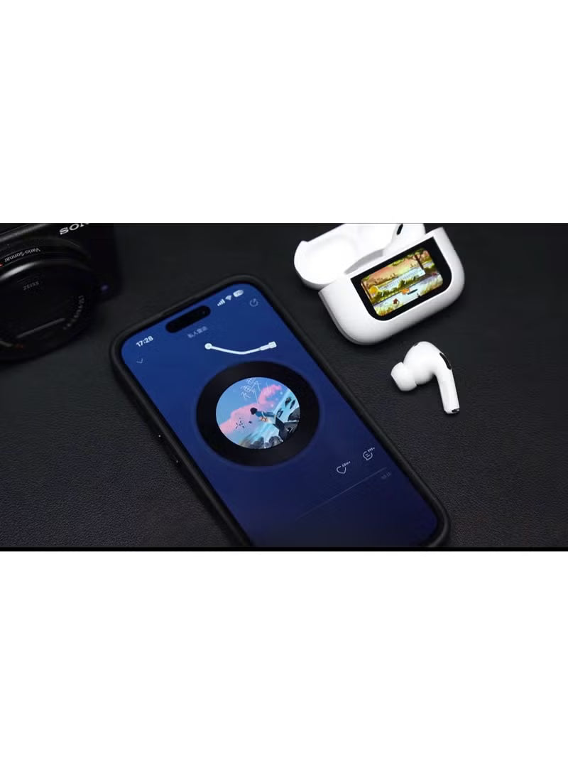 Inspired by the Pros – Wireless Touchscreen Earbuds with True ANC, Stunning Sound & Seamless Apple/Android Compatibility