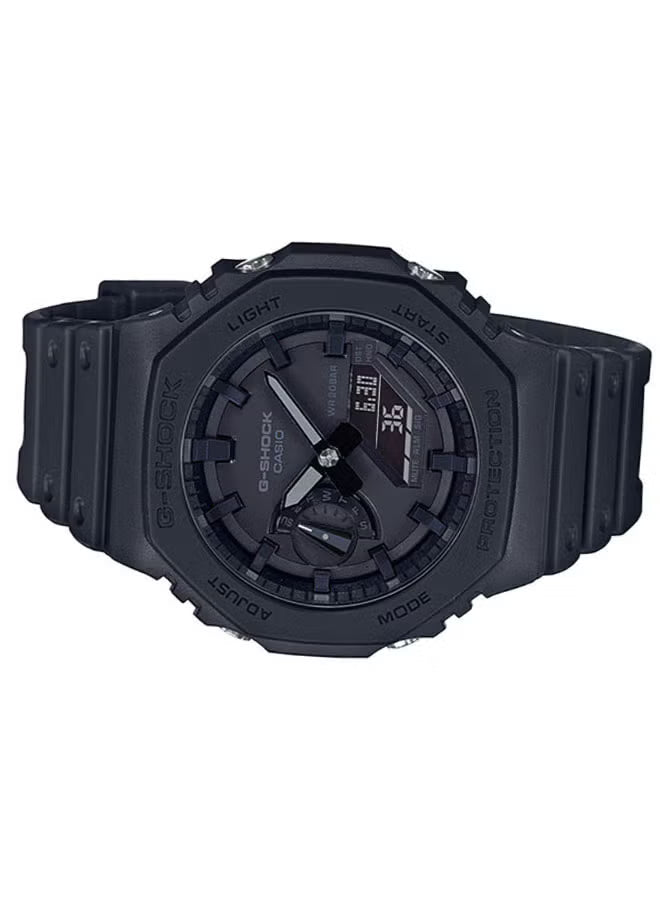 Men's Stylish Analog Digital Quartz Watch GA-2100-1A1