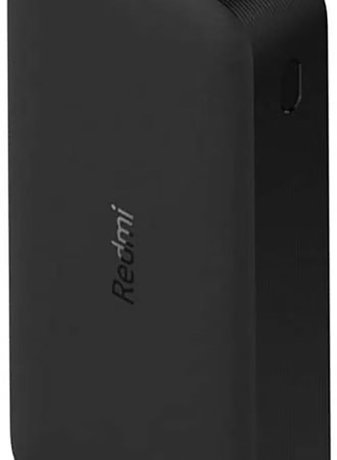 20000mAh High-Speed Charging Technology Powerbank 18 watt Black