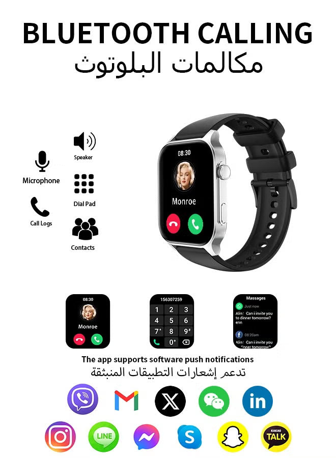 Korean Brand X5S Smart Watch,Business Smartwatch,Waterproof Fitness Watch,