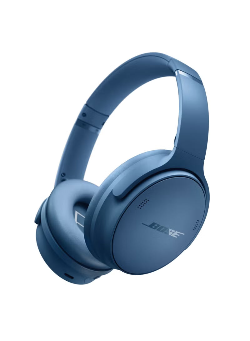 QuietComfort Wireless Noise Cancelling Headphones, Bluetooth Over Ear Headphones with Up To 24 Hours of Battery Life Blue Dusk
